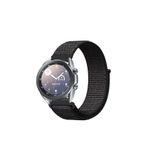 KRETON Samsung Galaxy Watch 3 41mm Uyumlu Spor Kumaş Desenli Cırt Cırtlı Kordon Kayış