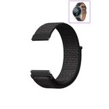 KRETON Samsung Galaxy Watch 3 45mm Uyumlu Spor Kumaş Desenli Cırt Cırtlı Kordon Kayış