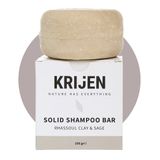 Krijen 100 gr Rhassoul Kili ve Adaçayı Katı Şampuan
