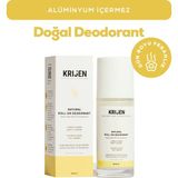 Krijen Doğal Deodorant - Ihlamur Çiçeği & Tatlı Badem Roll-On Deodorant 50 ml Bitkisel