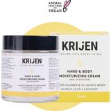 Krijen Ihlamur & Kantaron El ve Vücut Kremi | E Vitamini + Hindistan Cevizi Yağı + Shea Butter 100 ml