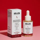 Krijen Siyah Manolya Besleyici Saç Bakım Yağı | Anti-Frizz & Parlak Görünüm 30 ml