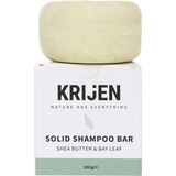 Krijen Yıpranmış Boyalı Saçlar İçin Shea Butter ve Defne Katı Şampuan 100 gr