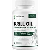 Krıll Oıl + Omega-3-6-9 + Epa/dha Bioscience - 3000 mg/90 kapsül