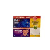 Krilom Omega 3 + Magnimore + Osende D3K2 - Avantajlı Paket