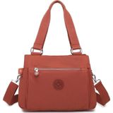 Krinkıl Kumaş Kadın Omuz Çantası Smart Bags 1125 Kiremit