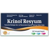 Krinol Resyum Yumurta Kabuğu Zarı Ve Resveratrol - 30 Kapsül - 1 Kutu