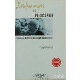 KRISHNAMURTI VE PHILOSOPHIA - CENGIZ ERENGIL