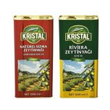 Kristal 5 lt Naturel Sızma ve Riviera Zeytinyağı