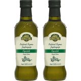 Kristal Ayvalık Natürel Sızma Zeytinyağı 500 ml Cam Şişe 2 Li