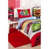 Kristal Boze Kristal Ranforce Nevresim Takımı Tek Kişilik Speedway - 160 x 220 cm - Renkli