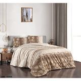 Kristal By Taç Taç Kristal Tek Kişilik Terry Cotton Nevresim Takımı Lory Kahve Çok Renkli