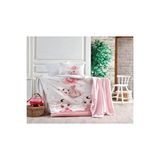 Kristal By Taç Tek Kişilik Ranforce Bebek Nevresim Takımı Babies Pink Pembe