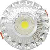 Kristal Cam Sıva Altı Spot Cob Led Armatür Beyaz Gün Işığı
