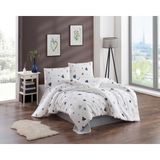 Kristal Çift Kişilik Ranforce Nevresim Takımı - 4 Parça - %100 Pamuk - Orijinal Lüks Kutu - Lacivert - 200 x 220 cm