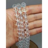 Kristal Kuvars Taşı Royal Quality Faset Kesim Dizi 10mm (52894)