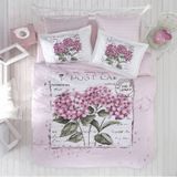 Kristal Light Henna Mürdüm Çift Kişilik Nevresim Takımı