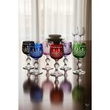 Kristal Market 6'lı Bohemia Kristall 150ml Lüks Kahve Yanı Su Bardağı Royal Desen
