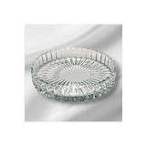 Kristal Market El Yapımı Kristal Vertical Kesim 25 Cm Dekoratif Sunumluk Kase