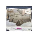 Kristal Microplush Cift Kisilik Yatak Ortusu (260X240)-Gold