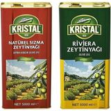 Kristal Naturel Sızma ve Riviera Zeytinyağı 5 Litre 2 Li Set - 5 lt