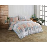 Kristal Ranforce Çift Kişilik Nevresim Takımı - 200 x 220 cm - Mavi