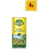 Kristal Riviera Zeytinyağı 5 Lt 4'lü Set