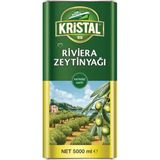 Kristal Riviera Zeytinyağı Teneke 5 lt Hafif ve Dengeli Tat ile Doğal Lezzet Sunar