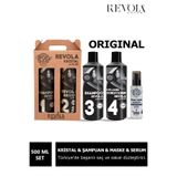 KRİSTAL SAÇ BAKIM SETİ 5 Lİ (500 ml set şampuan krem serum ) sşbs002