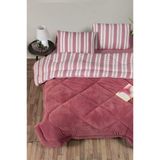 Kristal Soft Relax Uyku Seti Çift Kişilik Gül Kurusu