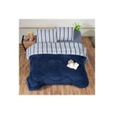 Kristal Soft Relax Uyku Seti Çift Kişilik Lacivert