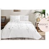 Kristal Taç Çift Kişilik Pike Takımı Brıdget Yeşil - 200 x 230 cm