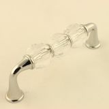 Kristal Taşlı Kulp 96Mm Seffaf