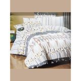 Kristal Terry Cotton Nevresim Takımı Relax Gri Çift Kişilik - 200 x 220 cm