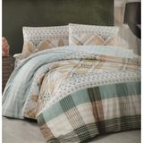 Kristal Terry Cotton Nevresim Takımı Serenity Bej Çift Kişilik - 200 x 220 cm