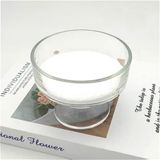 Kristal Tozu Boncuk Vanilya Kokulu Parafin (Mum Yapım Malzemesi ) 100 Gram+5 Metre Fitil Sade Beyaz (Düz)