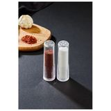 Kristal Tuzluk & Biberlik 2'Li ( 1. Kalite Plastik) Plastik Turuncu Plastik Turuncu