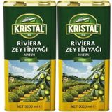 Kristal Zeytinyağı 10LT Riviera (Teneke) (2PK*5LT)