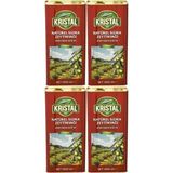 Kristal Zeytinyağı 20 lt Natürel Sızma Soğuk Sıkım (Teneke) (4 Paket*5lt)