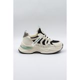 KRISTE BELL İthal Kadın Sneakers Spor Ayakkabı Kb0052 Siyah Beyaz