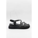 Kriste Bell Kristebell Taşlı Sandalet K252 - 0086 Y - Siyah