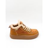Kristebell Ithal Bağcıklı Içi Kürklü Kadın Bot 1038 - Camel - 36