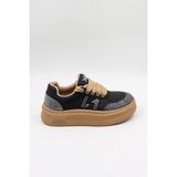 Kristebell Ithal Özel Seri Kadın Sneaker Ayakabbı KB1002 - Siyah - 36