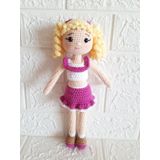 Krizantem Bebek Amigurumi Organik Oyuncak