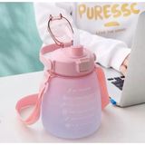 Krizantem Motivasyon Su Matarası 1300 Ml. Hareketli Günlerin. Serin Yol Arkadaşı Dayanıklı ve Orijinal - Renkli
