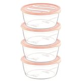 Krizma Yuvarlak Saklama Kabı 4 Lü No:1 Royaleks-Çnk2153
