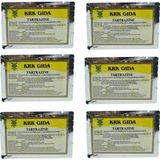 Krk Gıda Boyası 6 Adet Sarı 6x9 Gr.