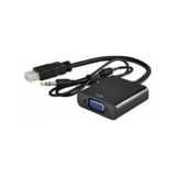Krl HDMI To VGA Sesli Çevirici Dönüştürücü Kablo