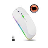 KRL Kablosuz Şarj Edilebilir Şarjlı Bluetooth Fare Wireless Mouse Sessiz 1200 Dpı Kontrol