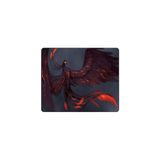 Krl Mouse Pad Kumaş Yüzeyi ve Kavuçuk Taban 20X24 cm - Karışık - Kırmızı